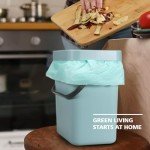 Compostable 1.2 Gallon Trash Bags – 150-Pack