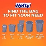 Hefty 8 Gallon Trash Bags with Fabuloso Scent