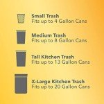 Glad ForceFlex MaxStrength 13 Gal Kitchen Trash Bags