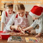 Lucomb 8 Pack Reusable Swedish Dishcloths Set