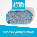 E-Cloth Reusable Dish Sponges - 4-Pack Set