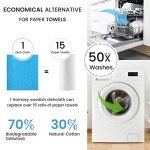 Homaxy 10 Pack Reusable Swedish Dishcloths