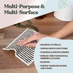 FEBU Set of 5 Swedish Dishcloths - Biodegradable