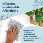 FEBU Set of 5 Swedish Dishcloths - Biodegradable