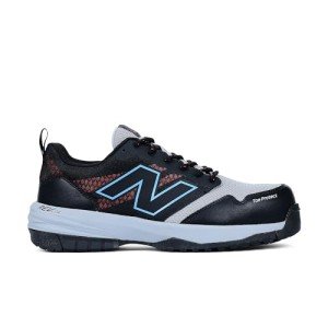 New Balance Men's Composite Toe Work Shoe, Black/Blue