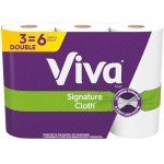 Viva Signature Double Roll Paper Towels, 3-Pack