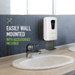 Alpine Touchless Hand Sanitizer Dispenser with Drip Tray