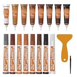 Wood Furniture Repair Kit - 8 Dark Colors