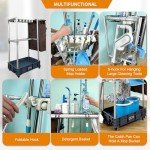 Rolling Cleaning Cart for Janitorial Supplies