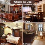 Wood Furniture Repair Kit with Touch Up Putty