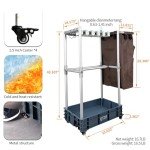 Rolling Cleaning Cart for Janitorial Supplies