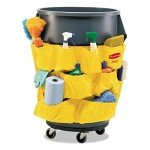 Rubbermaid Caddy for Brute Trash Can - Yellow