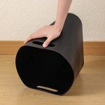 Slim Plastic Trash Can - 3.5 Gallon Waste Basket