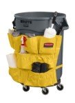Rubbermaid Caddy for Brute Trash Can - Yellow