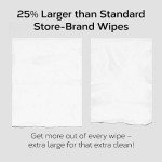 Nolla Eco-Friendly Flushable Wipes - 360 Count