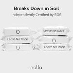 Nolla Eco-Friendly Flushable Wipes - 360 Count