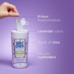 Lavender Antibacterial Hand Wipes - 40 ct Canister
