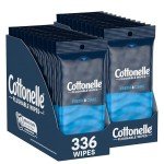 Cottonelle Flushable Wipes, 24 Packs of 14