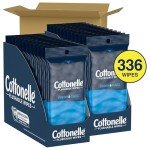 Cottonelle Flushable Wipes, 24 Packs of 14