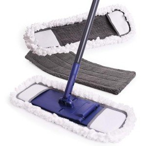 Bafezoze Microfiber Dust Mop with Washable Pads