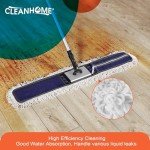 Commercial Dust Mop with Extendable Handle for Floors