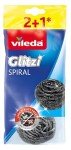 Vileda INOX Spirale Multicoloured Sponges - 3 Pack