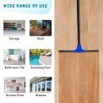 Heavy Duty 59" Floor Squeegee with Rubber Head