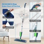 Washable Spray Mops with Pads for Floor Cleaning