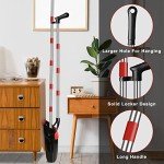 GRAREND 55" Broom and Dustpan Set - Red