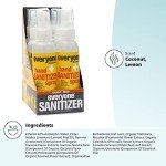 Coconut Lemon Travel Size Hand Sanitizer Spray 6-Pack