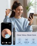 HD Ear Wax Removal Camera with 12 Picks