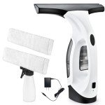 Cordless Window Vacuum and Squeegee Tool Set