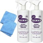 FOLEX Instant Carpet Spot Removers & Microfiber Cloths