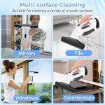Cordless Window Vacuum and Squeegee Tool Set