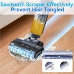 JONR ED12 Cordless Wet Dry Vacuum & Mop