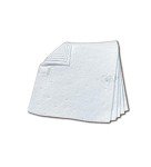 3M Oil and Petroleum Sorbent Pads - 100 Pack
