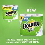 Bounty Select-A-Size Printed Paper Towels, 2 Rolls