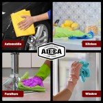 AIDEA Lint-Free Microfiber Cleaning Cloths (24 Pack)