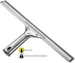 Unger 12” Stainless Steel Window Cleaning Squeegee