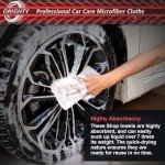 Orighty Microfiber Shop Towels - 100 Pack