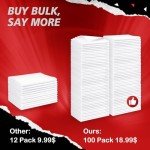 Orighty Microfiber Shop Towels - 100 Pack