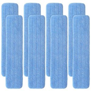 8-Pack Replacement Microfiber Pads for 24" Mops
