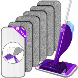 Swiffer WetJet Compatible Microfiber Mop Pads (6 Pack)