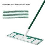 6 Pack Reusable Microfiber Mop Refills for Libman