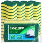 AIDEA Heavy Duty Eco-Friendly Scrub Sponge Pack