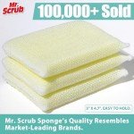 6 Non-Scratch All-Purpose Kitchen Cleaning Sponges