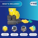 20 Gal Universal Spill Kit with Sorbent Supplies