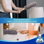 MR.SIGA Washable Microfiber Duster with Bamboo Handle