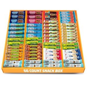 Healthy Granola Bars Variety Pack - 66 Count