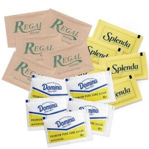 Blue Ribbon Assorted Sugar and Sweetener Packets 250 ct